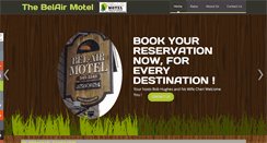 Desktop Screenshot of belair-motel.com